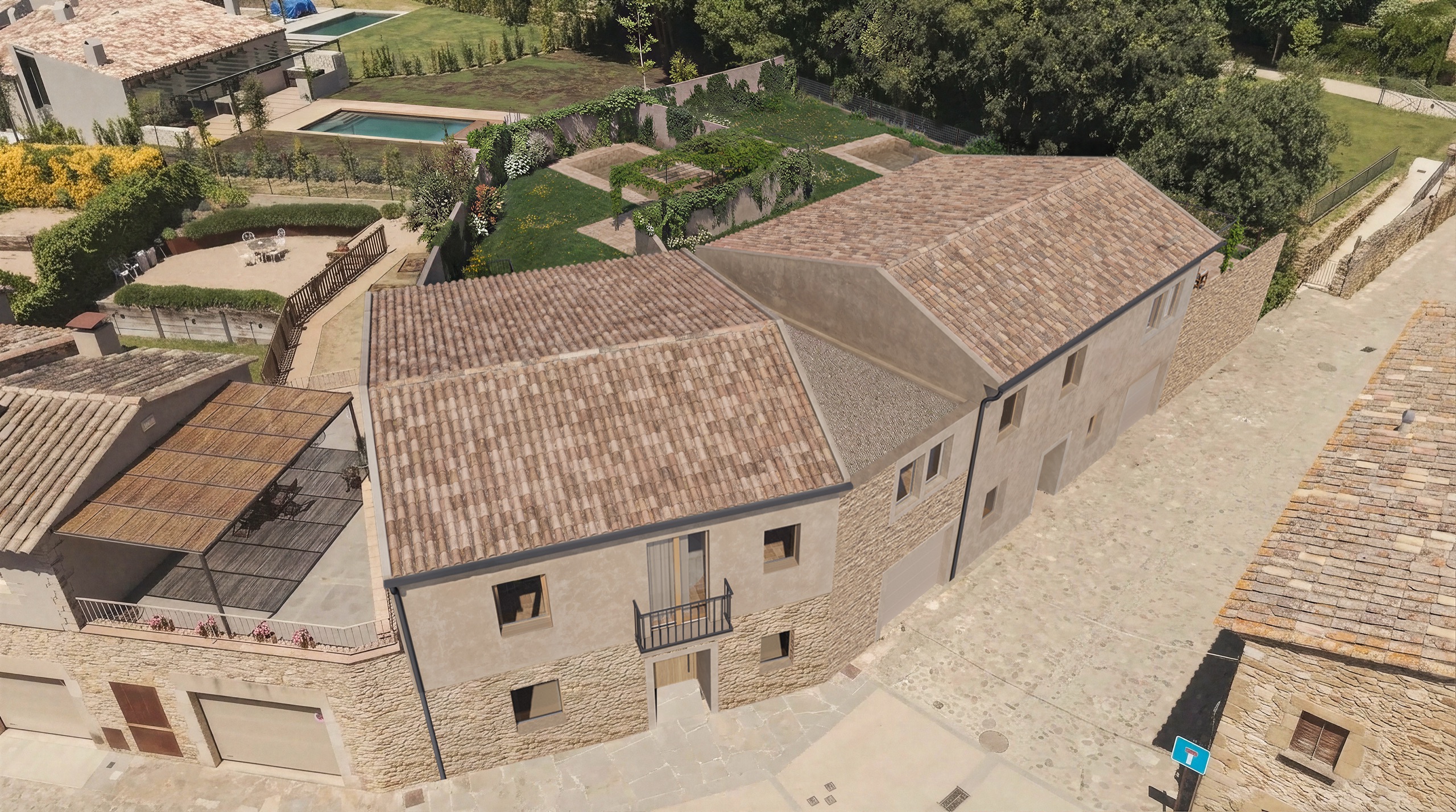 Fachada Vulpellac – Mirador del Castell